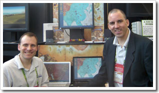 Greg and Doug at the Independent Games Festival